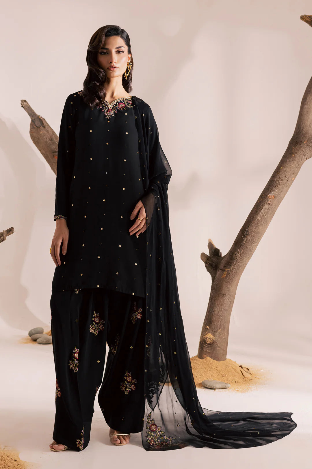 Zyla 3Pc - Festive Luxe Pret
